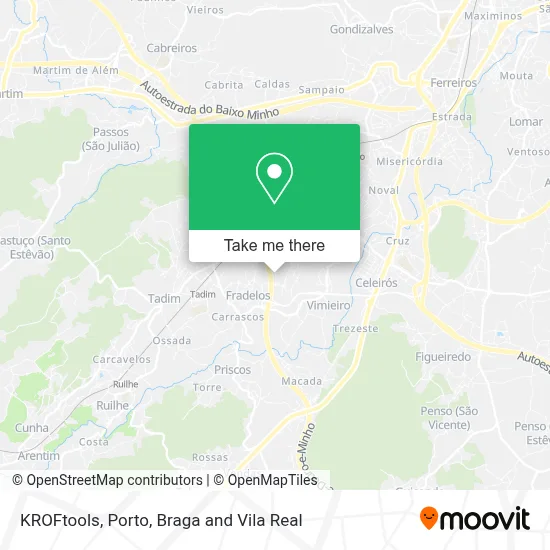 KROFtools map