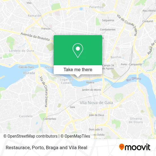 Restaurace map