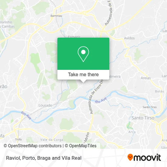 Raviol mapa