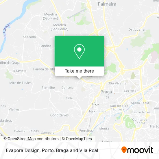 Evapora Design map