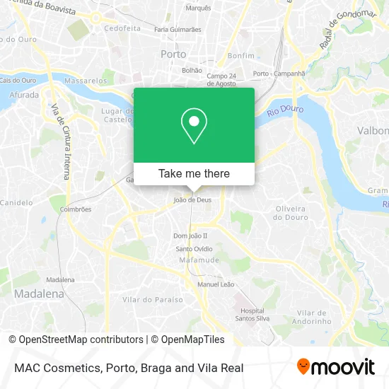 MAC Cosmetics map