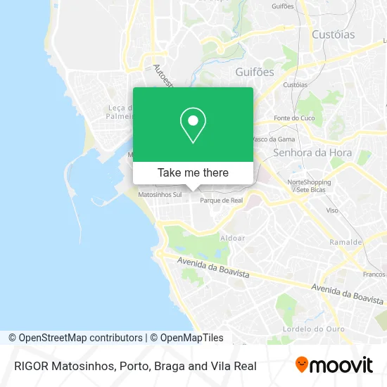 RIGOR Matosinhos mapa