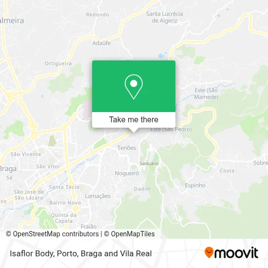 Isaflor Body map