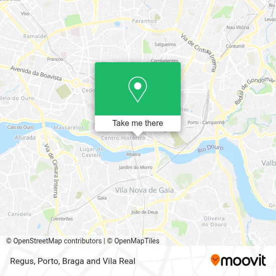 Regus map