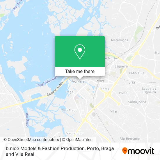 b.nice Models & Fashion Production map