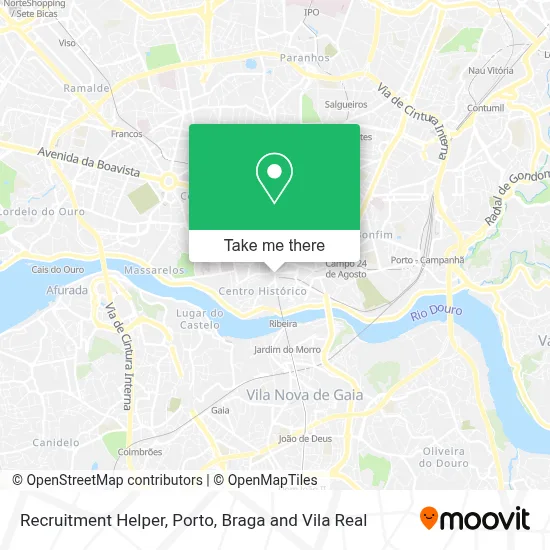 Recruitment Helper map
