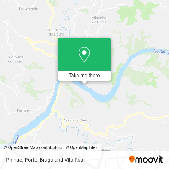 Pinhao map
