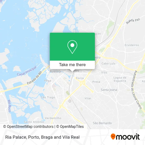 Ria Palace mapa