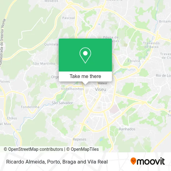 Ricardo Almeida mapa