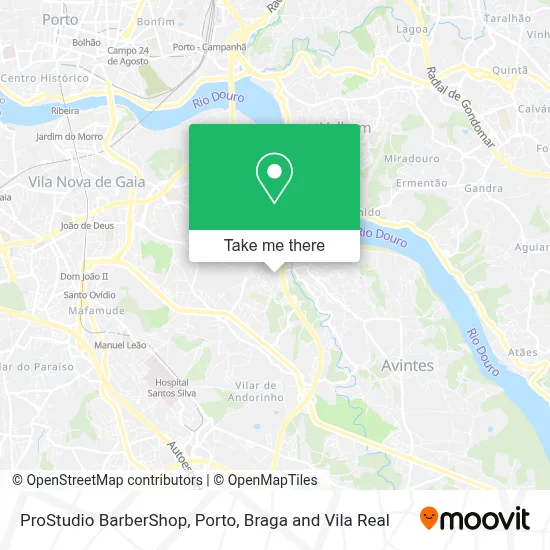 ProStudio BarberShop map