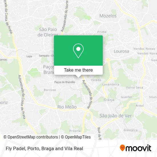 Fly Padel map