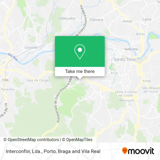 Interconfor, Lda. map