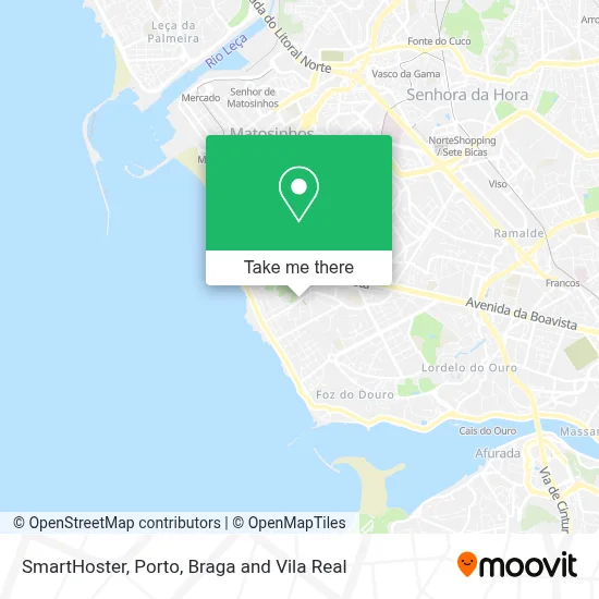 SmartHoster map