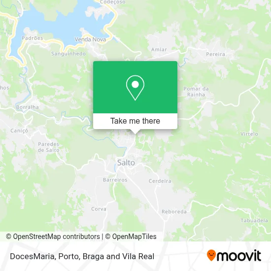 DocesMaria map