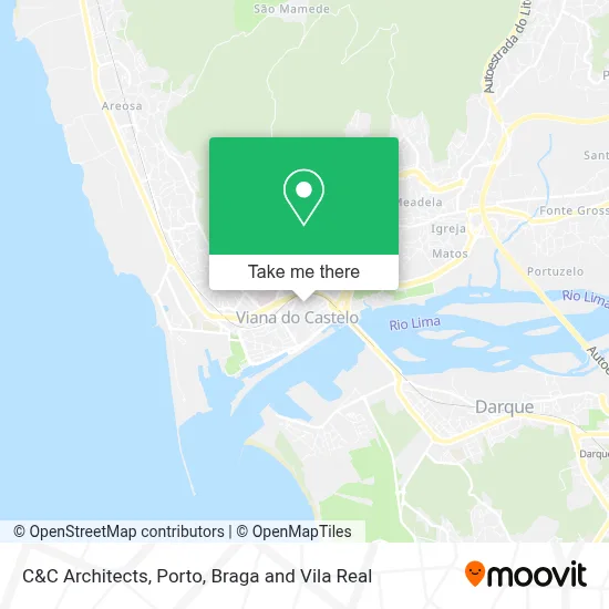 C&C Architects map