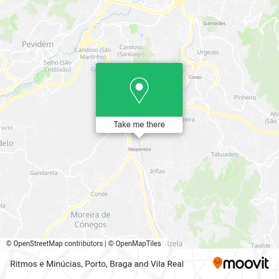 Ritmos e Minúcias mapa
