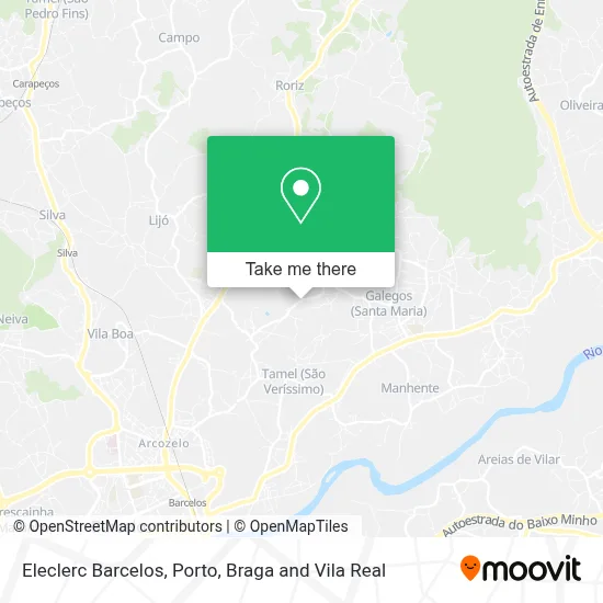 Eleclerc Barcelos map