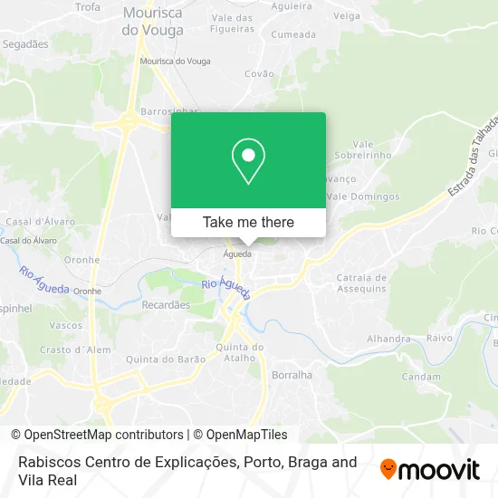 Rabiscos Centro de Explicações map