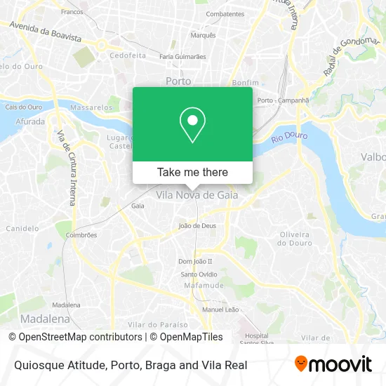 Quiosque Atitude map