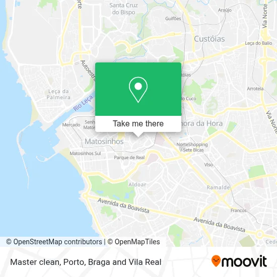 Master clean map