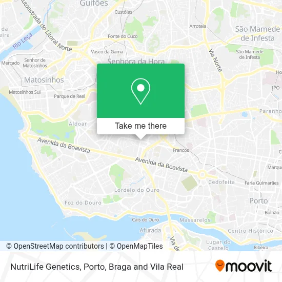 NutriLife Genetics map