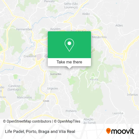 Life Padel map