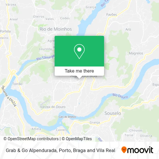 Grab & Go Alpendurada map