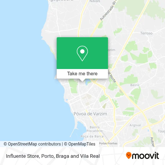 Influente Store map