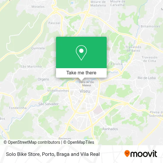 Solo Bike Store map