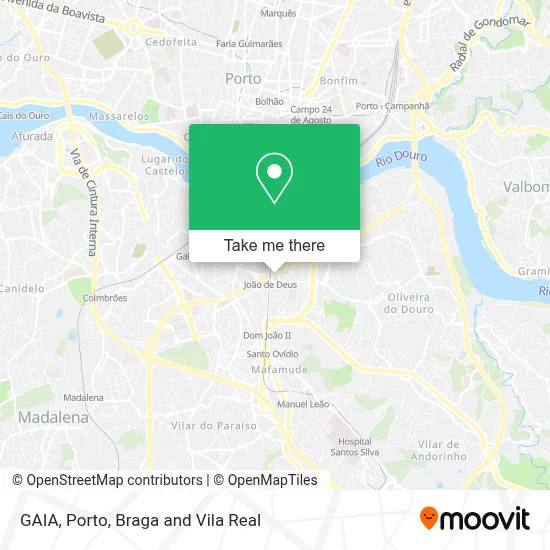 GAIA map