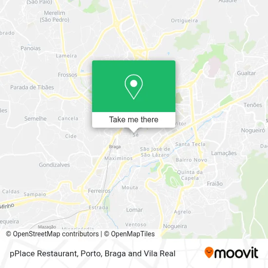 pPlace Restaurant map