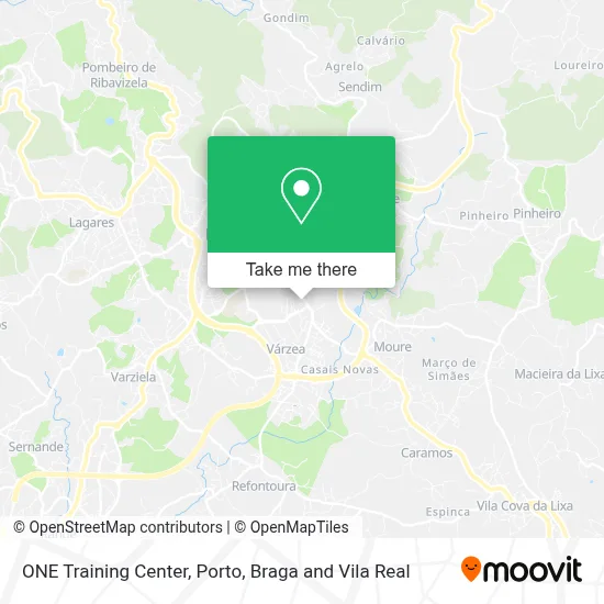 ONE Training Center map