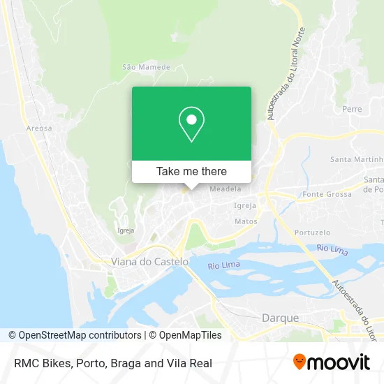 RMC Bikes mapa
