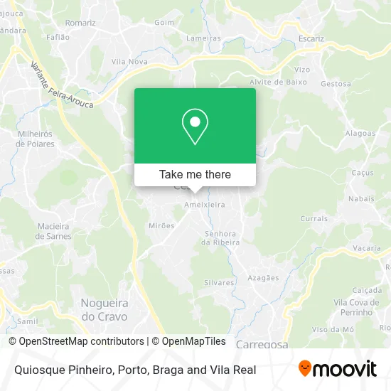 Quiosque Pinheiro map