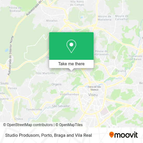 Studio Produsom map