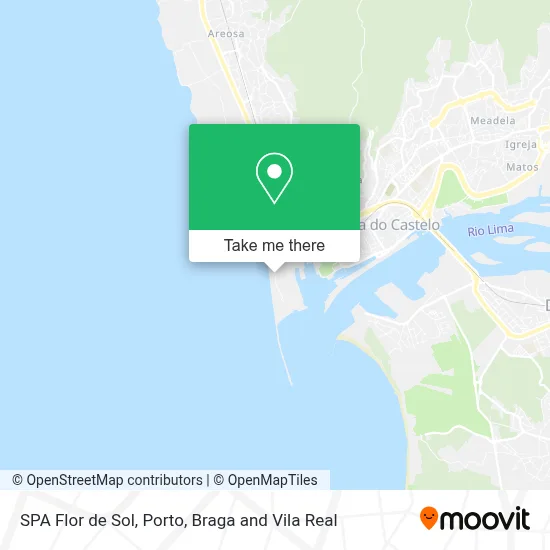 SPA Flor de Sol map