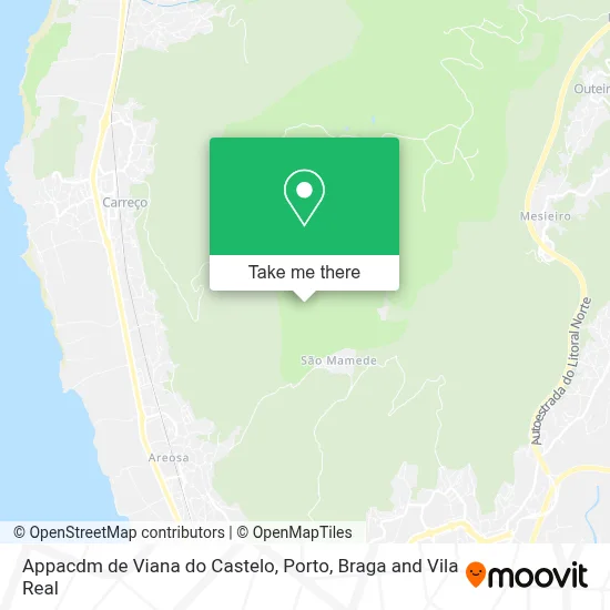 Appacdm de Viana do Castelo map