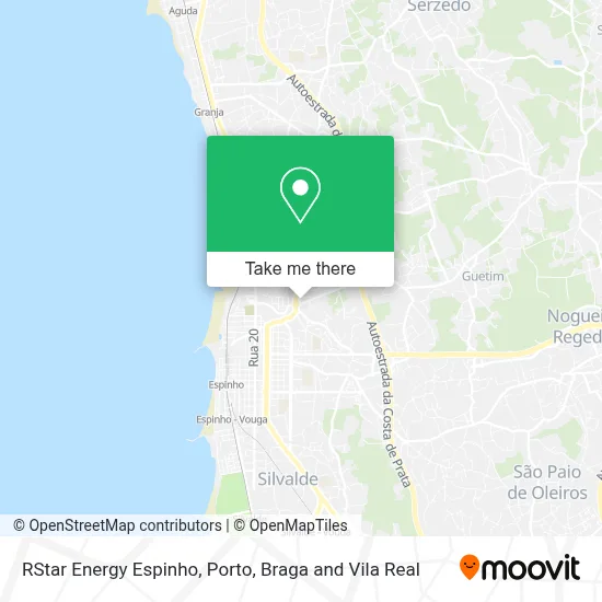 RStar Energy Espinho map