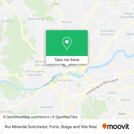 Rui Miranda Solicitador mapa