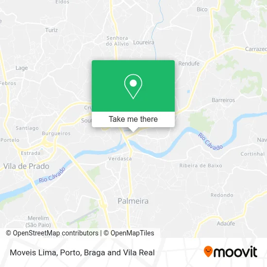 Moveis Lima map