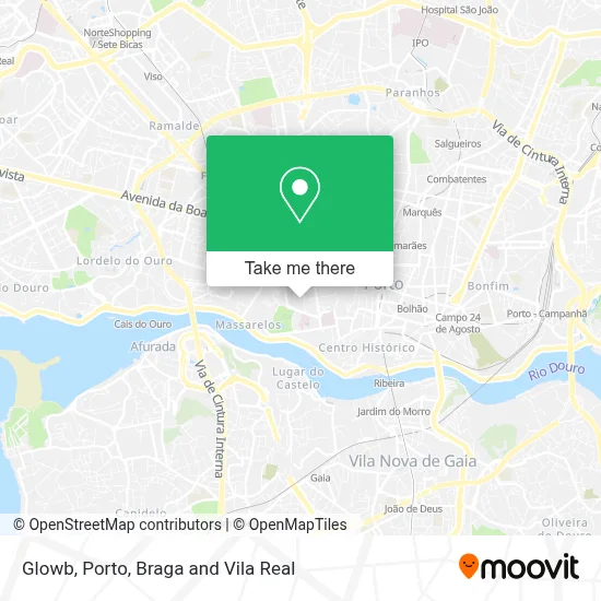 Glowb map