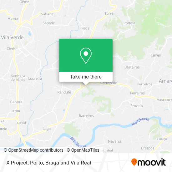 X Project map