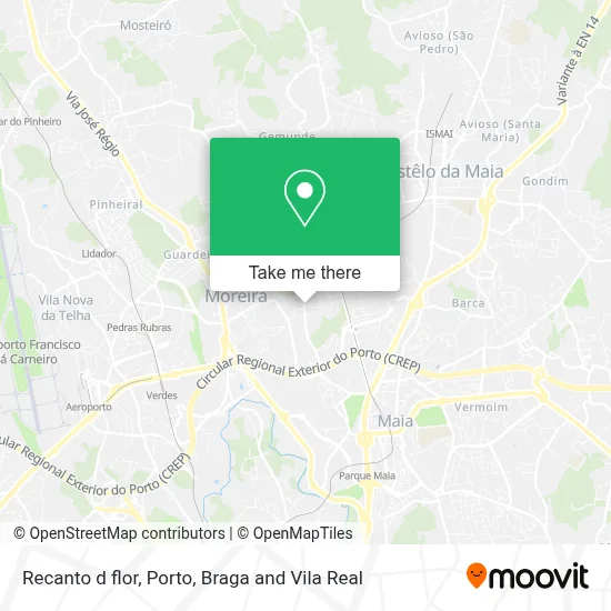 Recanto d flor map