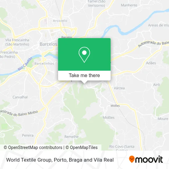 World Textile Group map