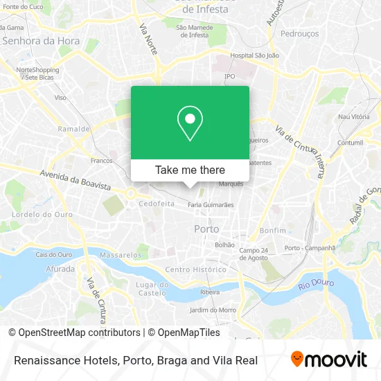 Renaissance Hotels mapa