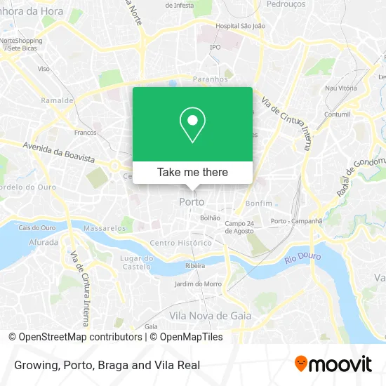 Growing map