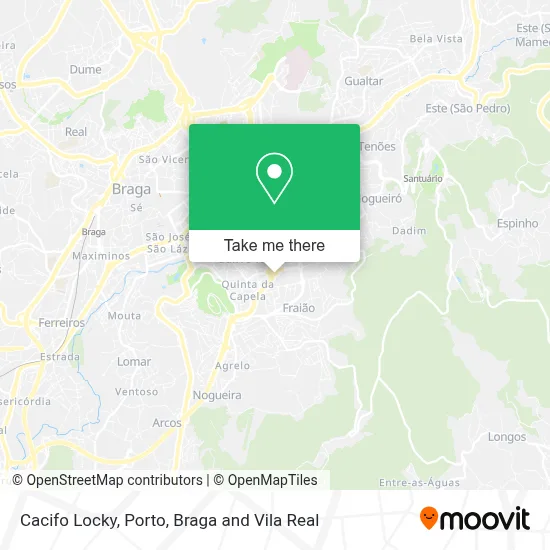 Cacifo Locky map