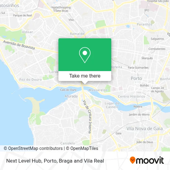 Next Level Hub map