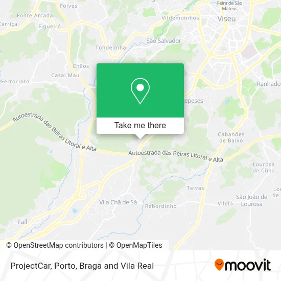 ProjectCar map