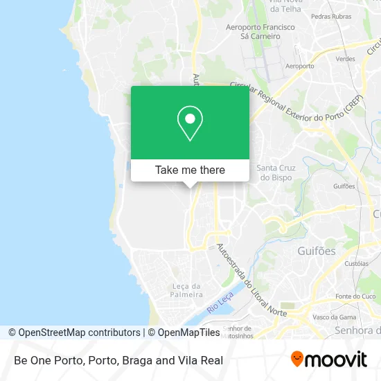 Be One Porto map